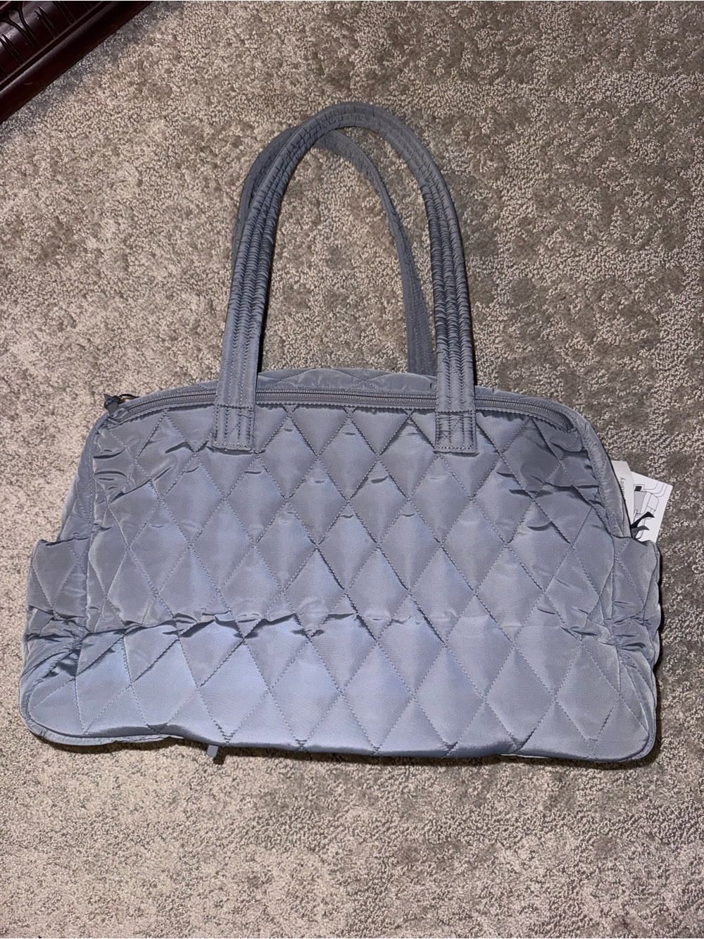 Vera Bradley Medium Traveler bag in Frost Grey